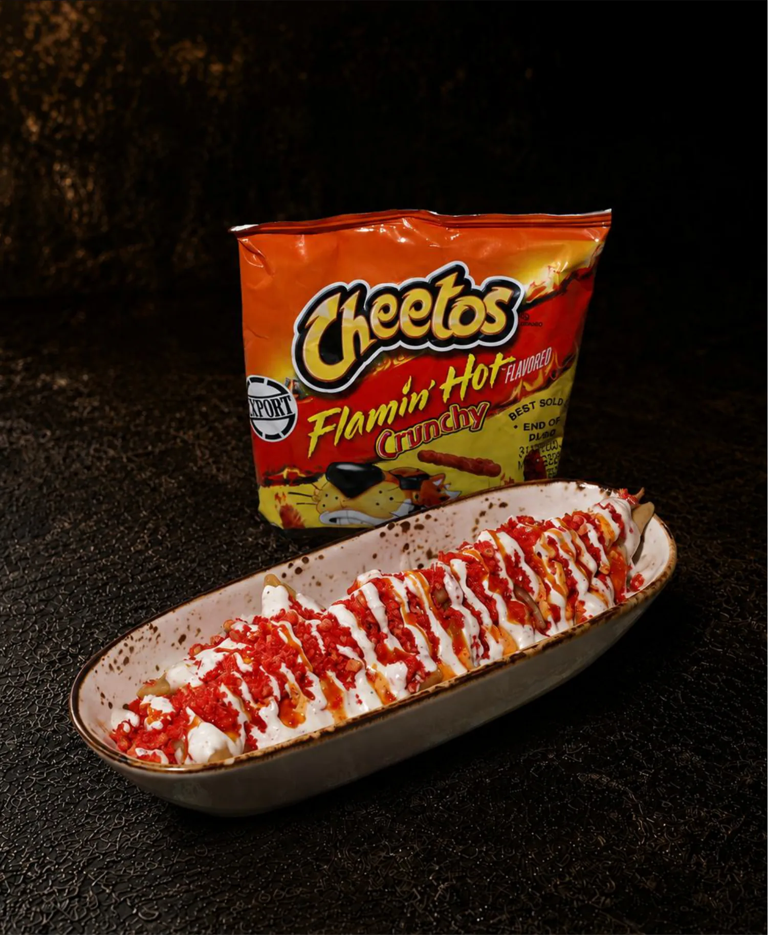 SAMOSA CHEESE & CHEETOS