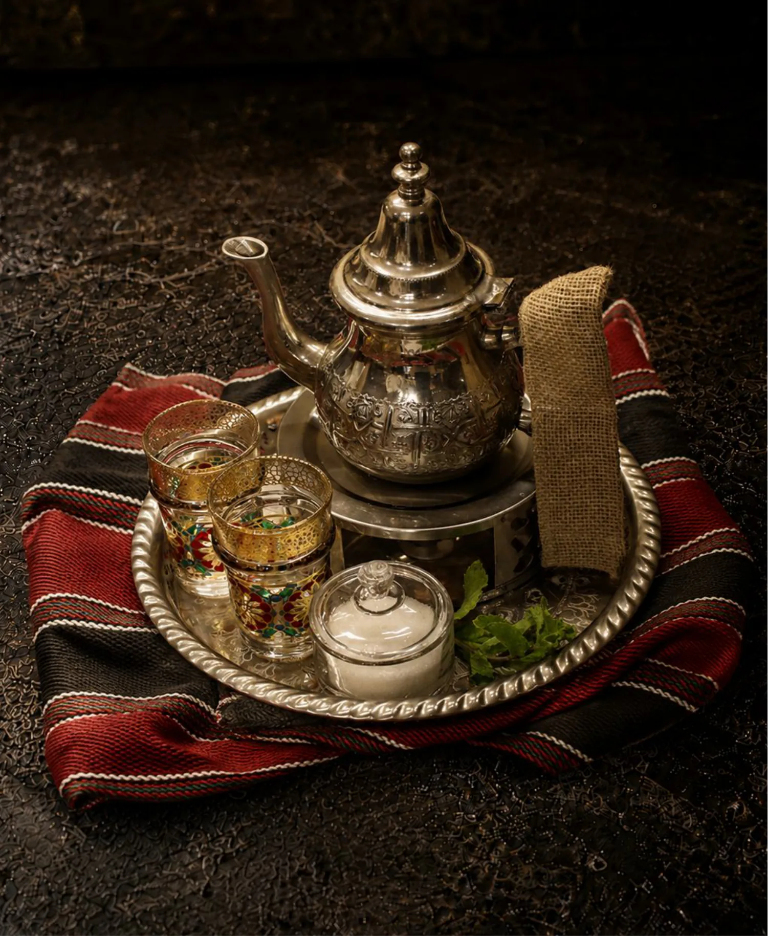 MOROCCAN TEA POT